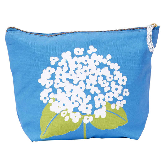 Hydrangea Canvas Pouch