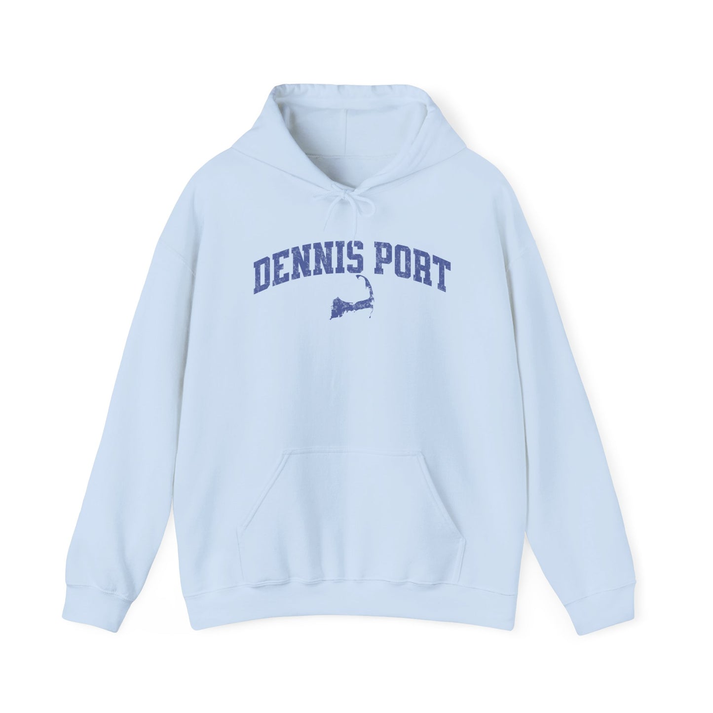 Dennis Port Hoodie — Cape Cod Map Pullover