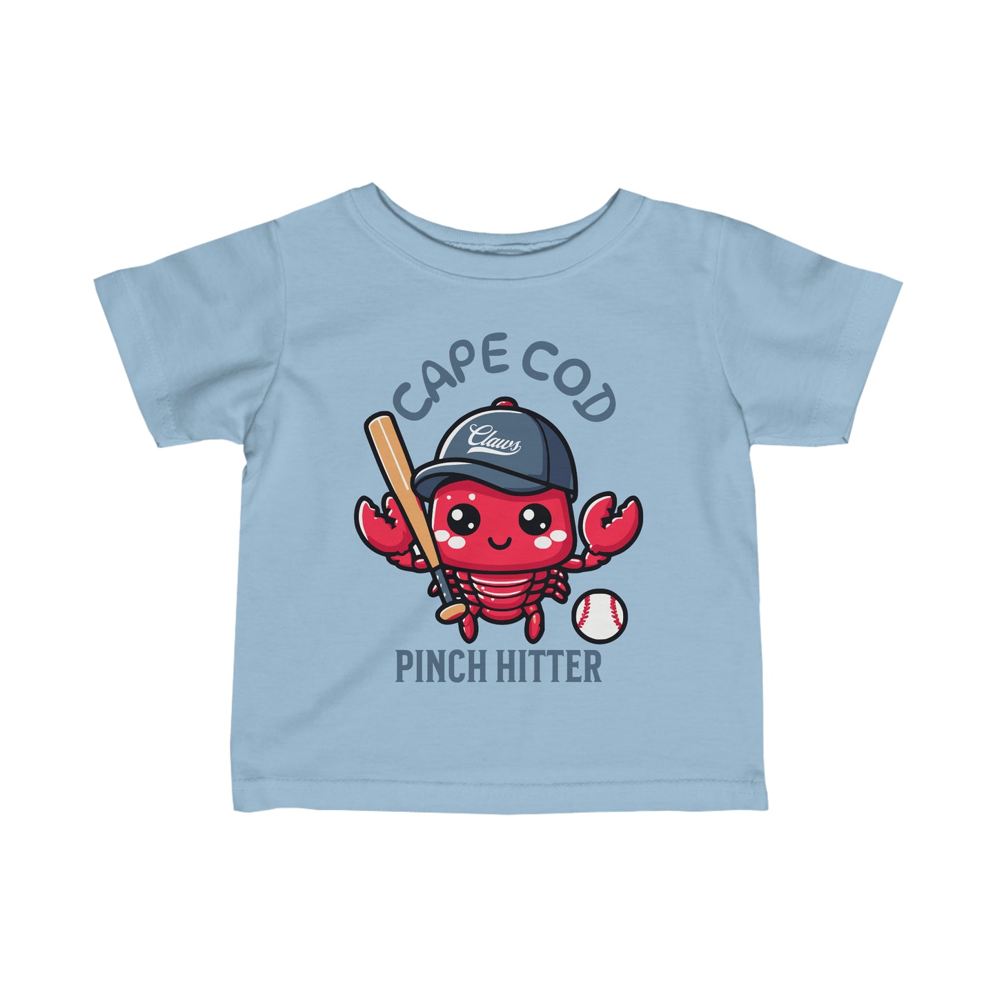 Cape Cod Lobster Infant Fine Jersey T-Shirt