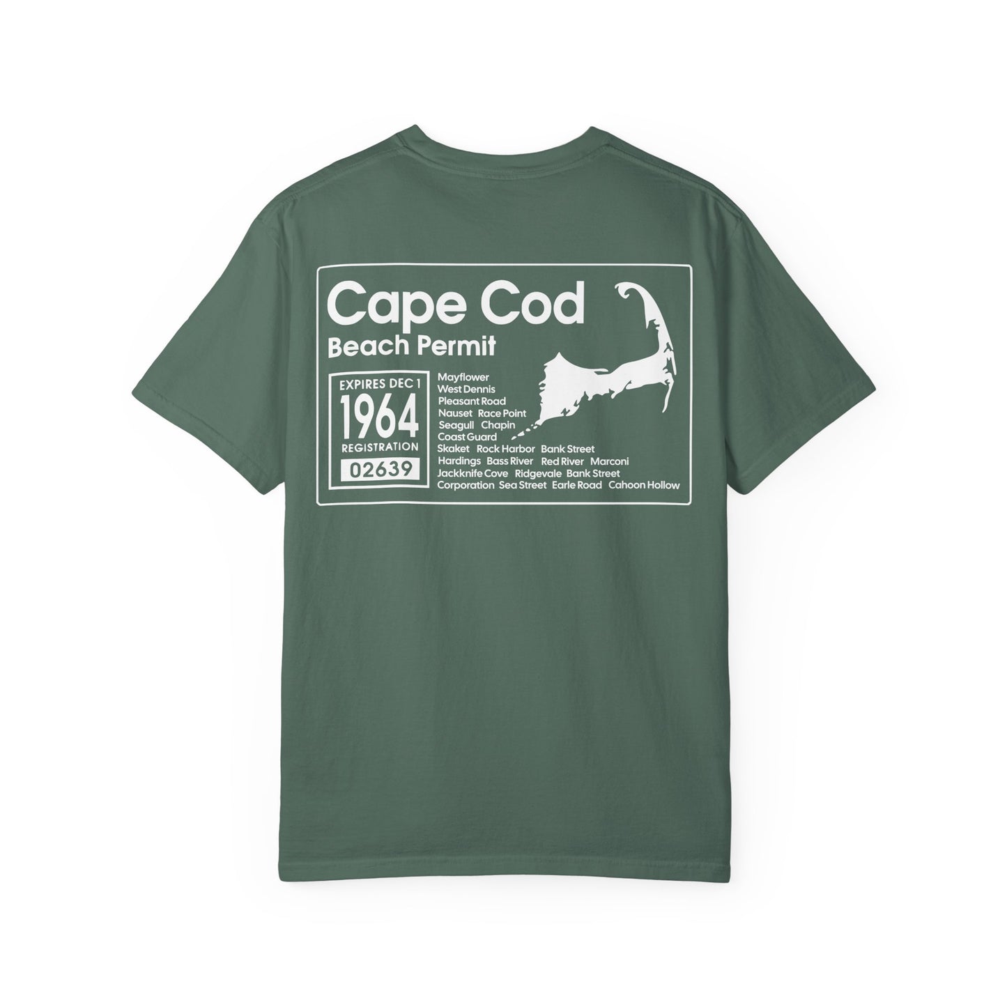 Cape Cod Beach Permit T Shirt