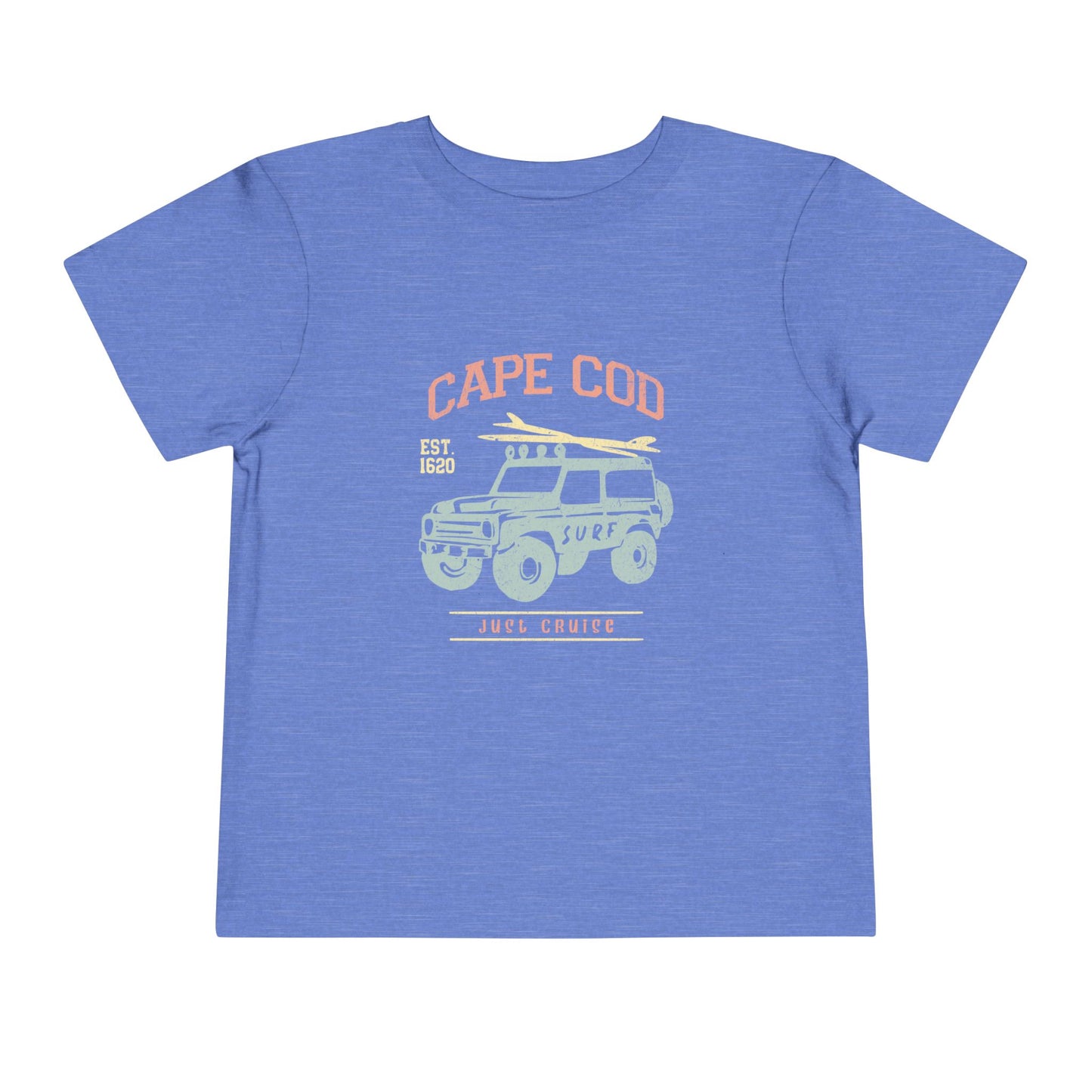 Cape Cod Surf Jeep Toddler Tee