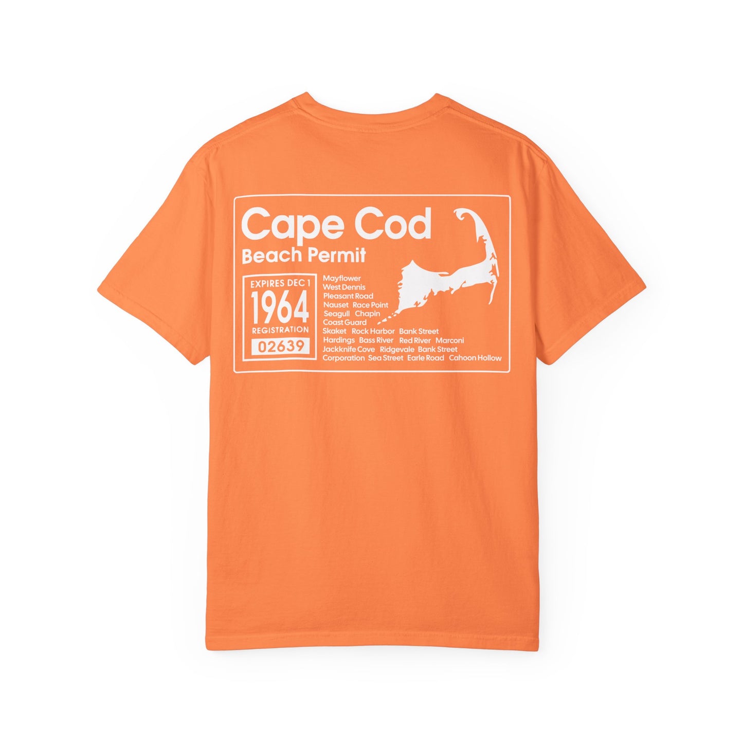 Cape Cod Beach Permit T Shirt
