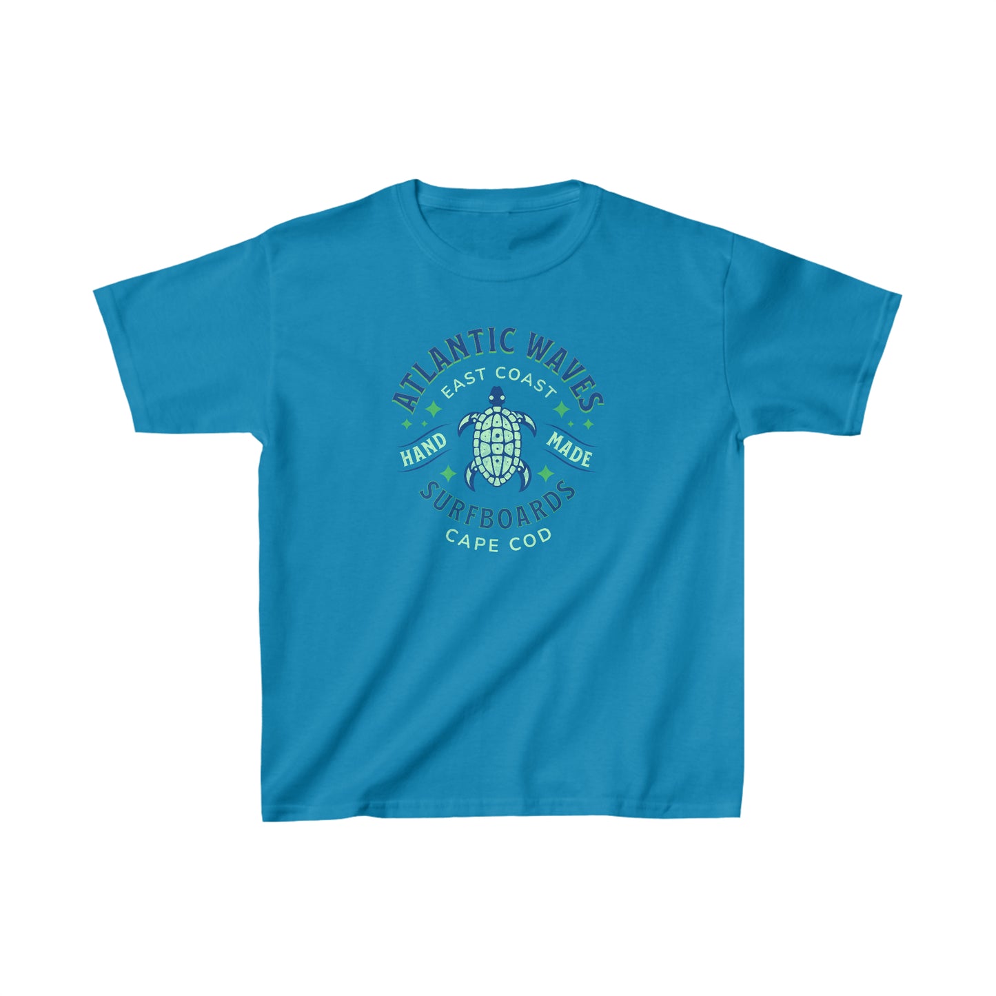 Kids Sea Turtle Surfboard T-Shirt