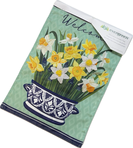 Springtime Garden Flag
