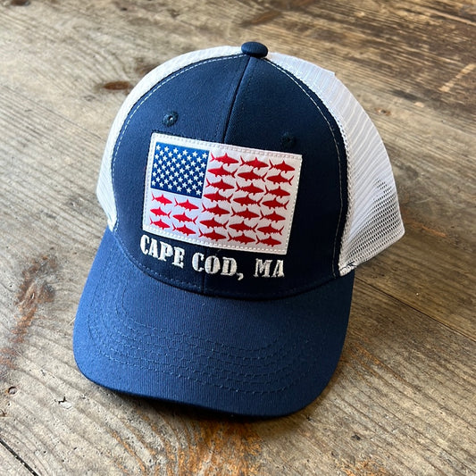 Cape Cod Shark Flag Baseball Hat
