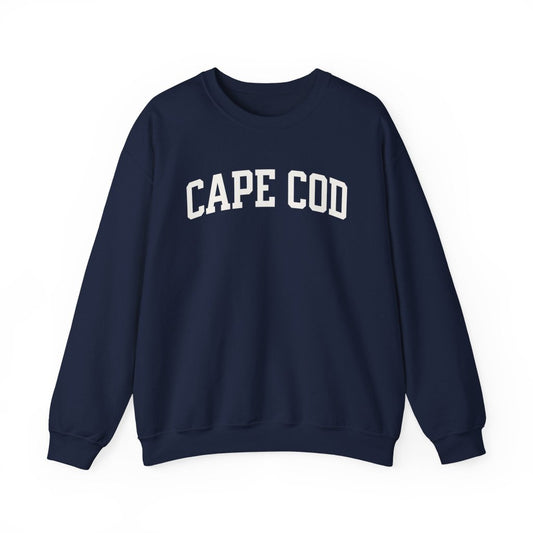 Classic Navy Crewneck - Cape Cod design