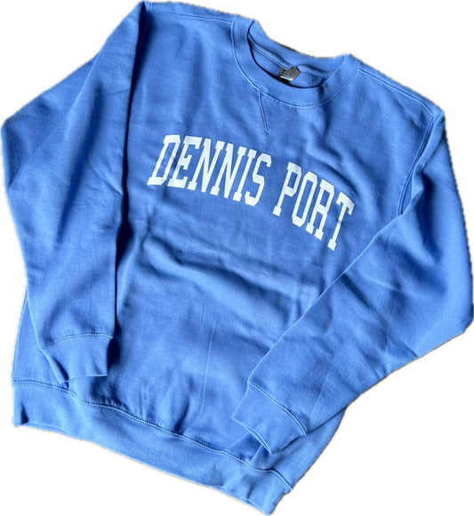 Stunning blue Dennis Port Crewneck Sweatshirt