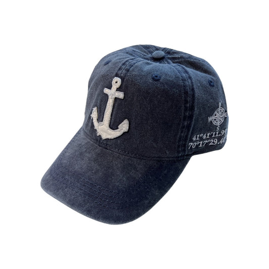 Cape Cod Anchor Baseball Hat