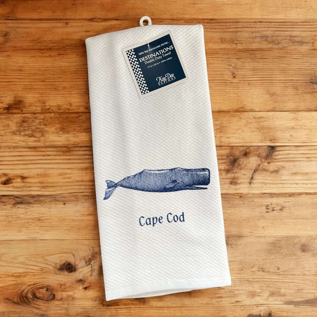 Cape Cod Kitchen Towel - Whale