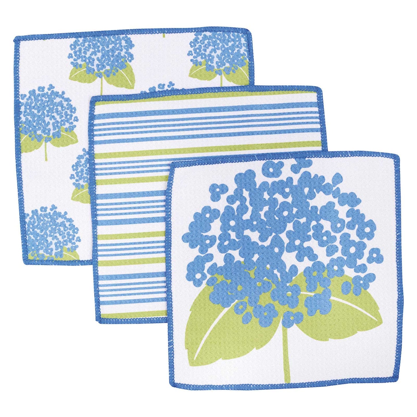 Hydrangea Dish Cloths Set