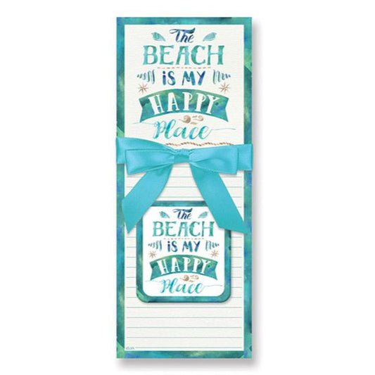 The beach is my happy place magnetic pad set