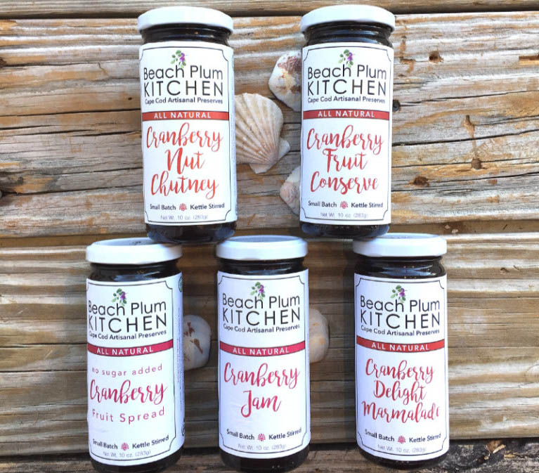 Exclusive Cape Cod Beach Plum Kitchen Jams and Jellies, made on Cape Cod