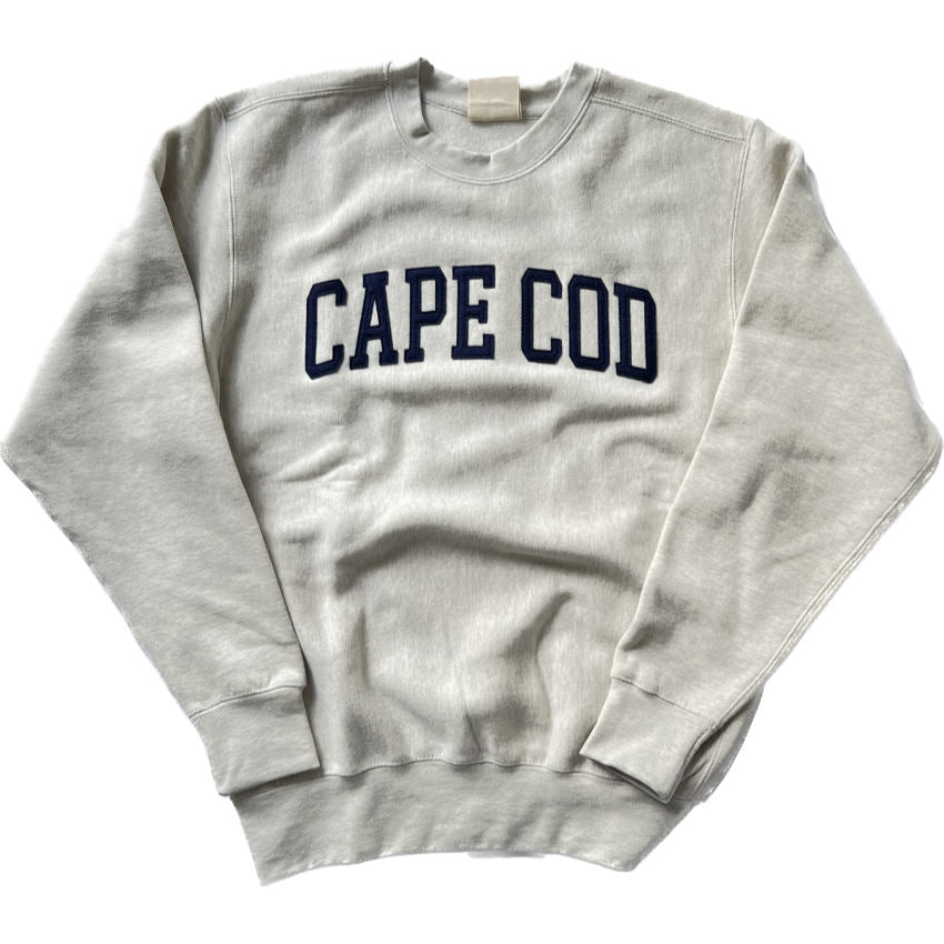 This sweatshirt is classic | Cape Cod Embroidered Applique Crewneck