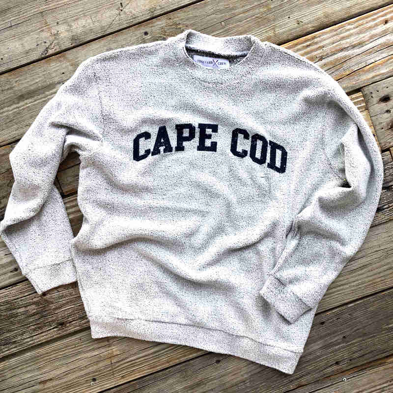 For superior softness and comfort grab a Cape Cod Cozy Crew - Premium Reverse Terry Fleece | LaBelle's General Store