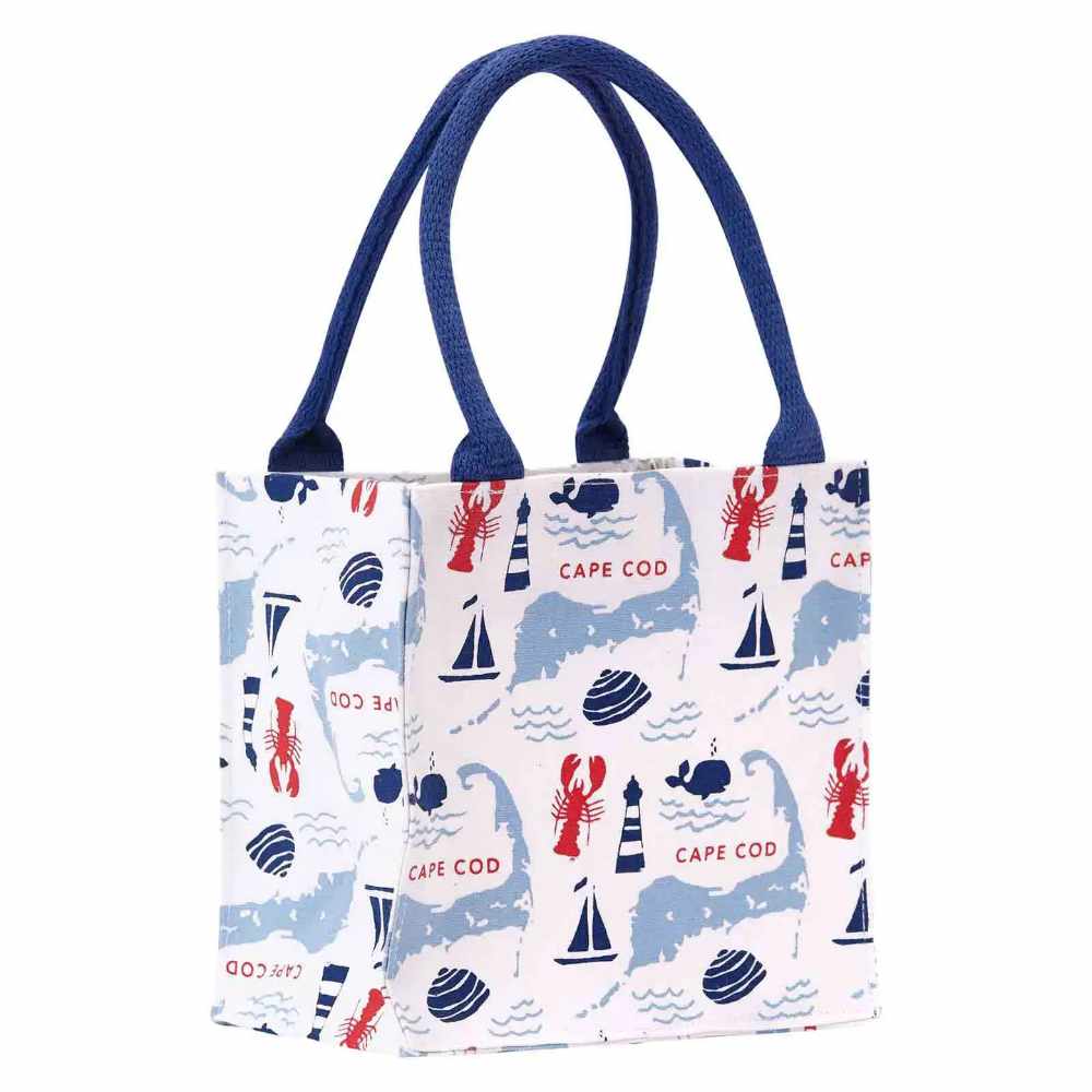 Cape Cod Coastal Mini Tote Bag
