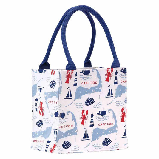 Cape Cod Coastal Mini Tote Bag