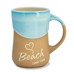 Cape Cod Wave Pottery Mug <3 Beach | LaBelle's General Store