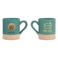 Cape Cod Sandy Mug - The Beach is My Happy Place | LaBelle's General Store