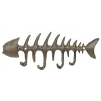 Cast Iron Fish Bone Key Hook