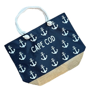 the most nautical tote bag | Anchor Tote Bag | LaBelle's General Store