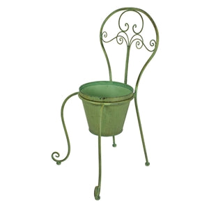 So whimsical!  French Country Chair Planter | Cottage Style | LaBelle Cape Cod